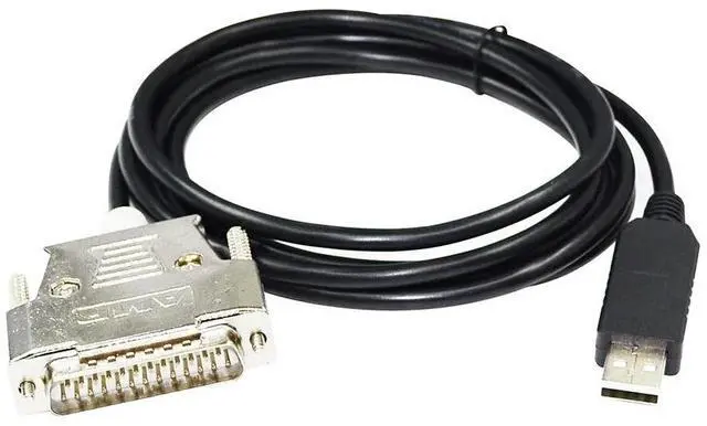 Alt view image 4 of 6 - ORIGIN FT232RL CHIP USB TO D-SUB 25 PIN DB25 MALE RS232 SERIAL COMMUNICATION CABLE FOR TOPCON BM-7 LUMINANCE COLORIMETER TO PC 
3M Length