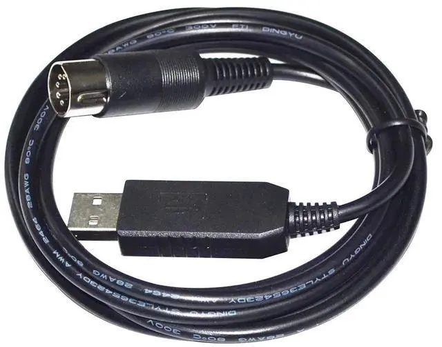Alt view image 2 of 6 - FTDI FT232RL CHIP USB TO DIN 5-PIN MALE RS232 SERIAL PROGRAMMING COMMUNICATION CABLE FOR JOFEMAR G23 COFFEE MACHINE TO PC KABLE 
3M Length