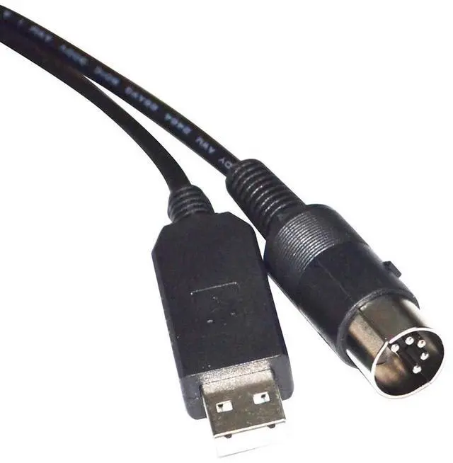 Alt view image 5 of 6 - FTDI FT232RL CHIP USB TO DIN 5-PIN MALE RS232 SERIAL PROGRAMMING COMMUNICATION CABLE FOR JOFEMAR G23 COFFEE MACHINE TO PC KABLE 
3M Length