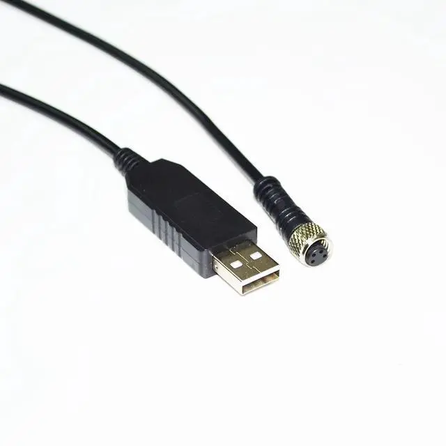 Alt view image 5 of 6 - FTDI FT232RL CHIP USB TO M8 4PIN ADAPTER RS232 CONVERTER SERIAL COMMUNICATION CABLE FOR ZABER X-LSM SERIES LUBRICATION OF LINEAR 
0.8M Length(1.8M Length)