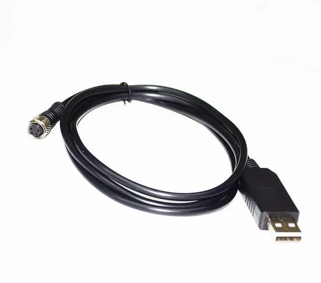 Alt view image 2 of 6 - FTDI FT232RL CHIP USB TO M8 4PIN ADAPTER RS232 CONVERTER SERIAL COMMUNICATION CABLE FOR ZABER X-LSM SERIES LUBRICATION OF LINEAR 
0.8M Length(1.8M Length)