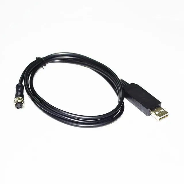 Alt view image 3 of 6 - FTDI FT232RL CHIP USB TO M8 4PIN ADAPTER RS232 CONVERTER SERIAL COMMUNICATION CABLE FOR ZABER X-LSM SERIES LUBRICATION OF LINEAR 
0.8M Length(1.8M Length)