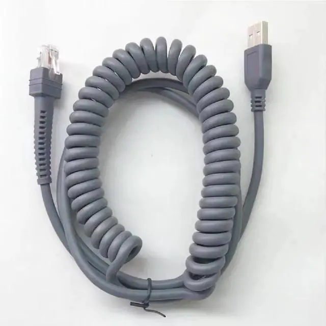Alt view image 5 of 6 - USB 2.0 TO RJ50 PLUG SCANNER CABLE SPRING WIRE FOR DATALOGIC PD9530 PD9531 PD9330 PD9500 D8330 M8300 PD/M SERIES SCANNER TO PC Other()