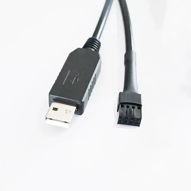 Alt view image 6 of 6 - CABLE LINK FOR BROTHER MACHINE KH920 KH930 KH940 KH950I WITH GENUINE FTDI FT232R CHIP TTL-232R-5V USBTOSERIAL CONVERTER KABLE 
7M Length(5.0M Length)