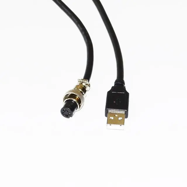 Alt view image 4 of 6 - USB TO 5-PIN FMALE ADAPTER EX GEAR REPLACEMENT USB CABLE FOR FIGHTSTICKS MAD CATZ TE2 / TE2+ LINE OF TOURNAMENT FIGHT STICKS 0.2M Length(1.0M Length)