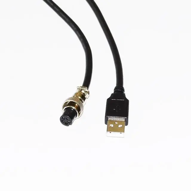 Alt view image 5 of 6 - USB TO 5-PIN FMALE ADAPTER EX GEAR REPLACEMENT USB CABLE FOR FIGHTSTICKS MAD CATZ TE2 / TE2+ LINE OF TOURNAMENT FIGHT STICKS 0.2M Length(1.0M Length)