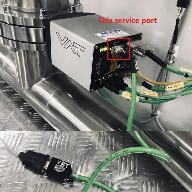 Alt view image 5 of 6 - FTDI FT232RL USB RS232 TO VGA 15-PIN MALE ADAPTER PARAMETER CONFIGURATION CABLE FOR VAT VALVE TO PC COMPATIBLE P/N:230327 KABLE 
0.8M Length(1.8M Length)