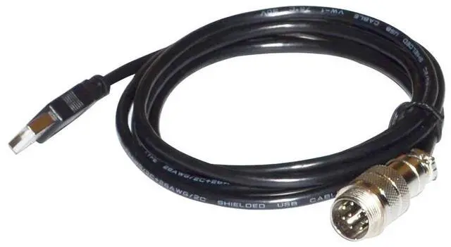 Alt view image 4 of 6 - USB 2.0 TO 9 DIN MALE ADAPTER CONNECTION DIN-USB CABLE FOR THRUSTMASTER TH8A GEAR TSSH TSSH+ MOD+ HANDBRAKE PC CONTROLLER KABLE 0.8M Length(1.8M Length)