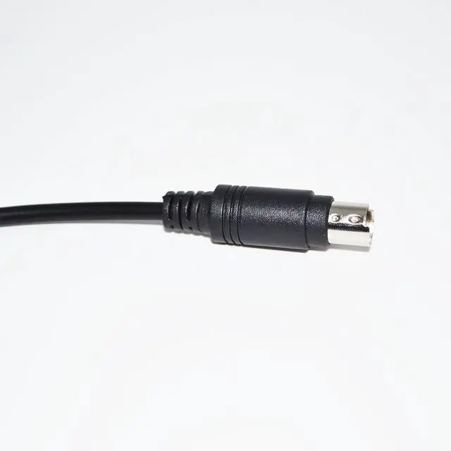 Alt view image 5 of 5 - RS232 DB9 9P D-SUB9PIN FEMALE TO MINI DIN 8P MD8P MINIDIN8P MALE ADAPTER CONVERTER PLC PROGRAMMING CABLE (1.8M Length)