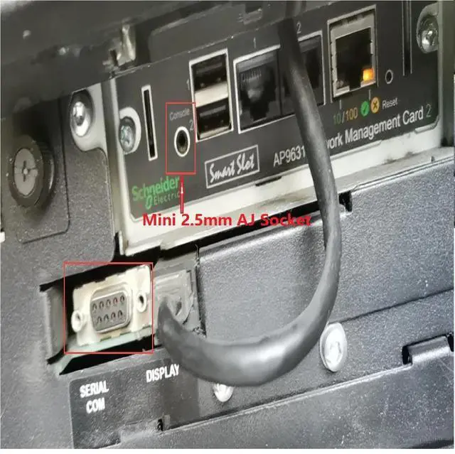 Alt view image 6 of 6 - FTDI USB RS232 TO TRS MINI 2.5MM AUDIO JACK AJ PLUG ADAPTER APC UPS 940-0299A CONSOLE DEBUG CABLE FOR APC AP9630 AP9631 RT 15000 
0.3M Length(3.6M Length)