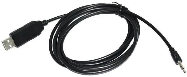 Alt view image 3 of 6 - FTDI FT232RL USB RS232 TO TRS 3.5MM 3P AUDIO JACK AJ PLUG ADAPTER SERIAL COMMUNICATION CABLE FOR CENTER 304/309 DATALOGGER TO PC 
0.8M Length(1.8M Length)