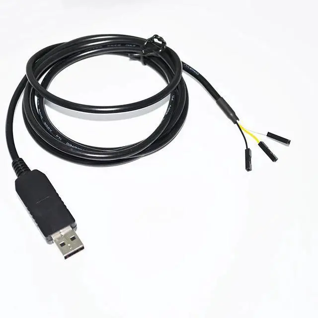 Alt view image 2 of 6 - FTDI FT232RL RS232 USB TO 3PIN 3 WAY DUPONT JUMPER DEBUG DOWNLOAD CABLE FOR RASPBERRY PI WITH PINOUT GND TXD RXD 
(1.8M Length)