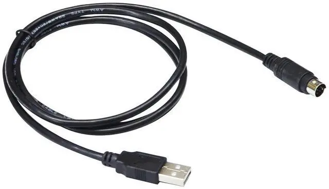 Alt view image 2 of 6 - USB AMINI-DIN 8 PIN MD8 MALE ADAPTER COMMUNICATION CABLE 6.2151.000 FOR METROHM TITRANDO POTENTIOMETRIC TITRATOR CONNECT TO PC 3M Length(3.6M Length)