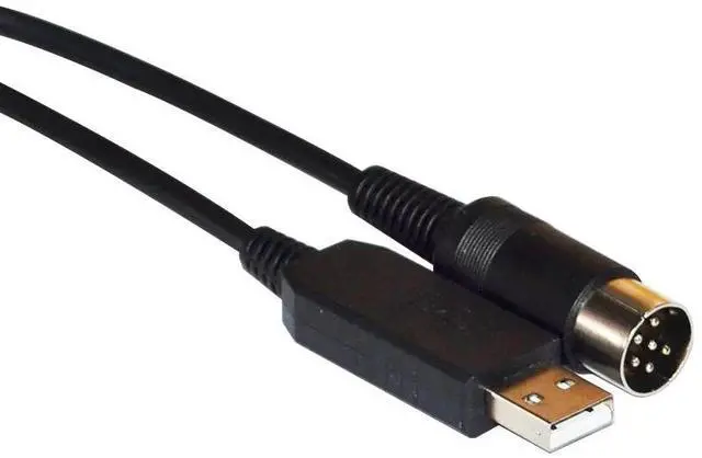 Alt view image 3 of 6 - FTDI FT232RL USB TO UART TTL 6PIN DIN PLUG ADAPTER CAT PROGRAMMING CABLE FOR YAESU FRG-100 FRG-965 FRG-8800 FRG-9600 FIF-232C 
(1.8M Length)