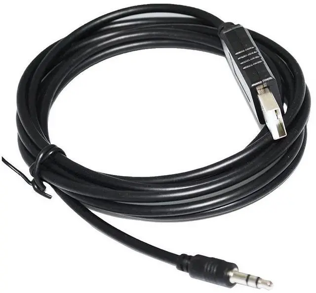 Main image of FTDI FT232RL USB RS232 TO TRS 3.5MM 3P AUDIO JACK AJ PLUG ADAPTER SERIAL COMMUNICATION CABLE FOR CENTER 304/309 DATALOGGER TO PC 
0.8M Length(1.8M Length)