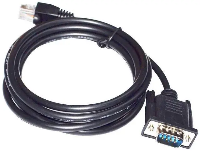 Alt view image 3 of 5 - D-SUB 9-PIN DB9 MALE TO RJ45 PLUG ADAPTER RS422 COMMUNICATION CABLE FOR AVMATRIX VS0605U CONTROLLER TO DATAVIDEO PTC CAMERA 20M Length(20M Length)