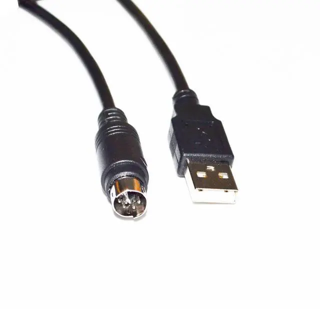 Alt view image 6 of 6 - USB 2.0 TO MINI DIN 6 PIN MD6 MALE PROGRAM UPGRADE CABLE FOR TOYOTA AUTOMOBILE,USB A  MINI-DIN 6PIN TOYOTA INSPECTION CABLE 0.8M Length(3.6M Length)