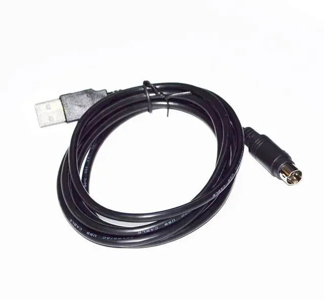 Alt view image 2 of 6 - USB 2.0 TO MINI DIN 6 PIN MD6 MALE PROGRAM UPGRADE CABLE FOR TOYOTA AUTOMOBILE,USB A  MINI-DIN 6PIN TOYOTA INSPECTION CABLE 0.8M Length(3.6M Length)