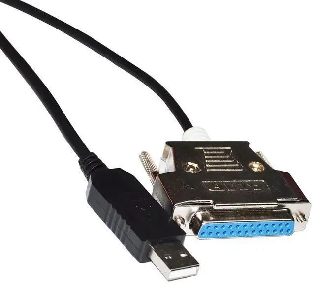 Alt view image 5 of 6 - FT232RL RS232 USB TO D-SUB 25PIN DB25 FEMALE ADAPTER SERIAL COMMUNICATION CABLE FOR BIO-TEK AUTOMATIC MICROPLATE READER PN 75053 
0.8M Length(1.8M Length)