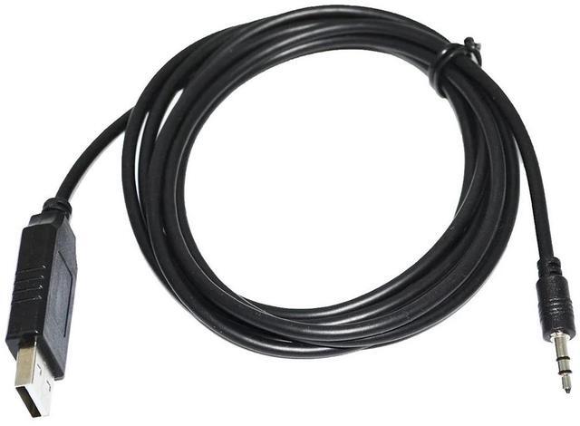 Main image of FTDI FT232RL CHIP USB RS232 TO TRS 3.5MM STEREO AUDIO JACK AJ PLUG SERIAL PROGRAMMING CABLE USB-RS232-AJ SERIAL CONVERTER KABLE (T-TXD R-GND S-RXD)
0.9M Length(3.6M Length)