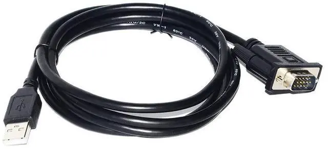 Main image of USB TO VGA 15-PIN MALE / USB TO HDB 15PIN ADAPTER CABLE FOR PEUGEOT CITROEN AUTOMOTIVE DIAGNOSIS BOX TO LAPTOP KABLE 
0.8M Length(1.8M Length)