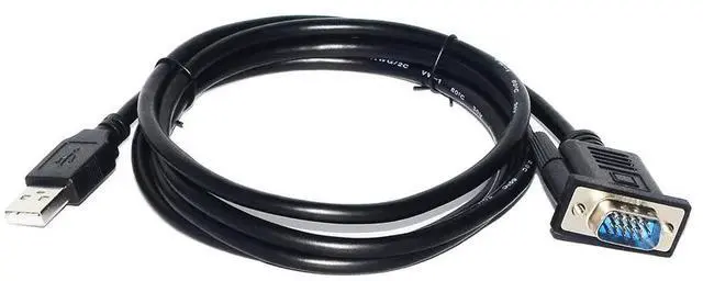 Alt view image 2 of 6 - USB TO VGA 15-PIN MALE / USB TO HDB 15PIN ADAPTER CABLE FOR PEUGEOT CITROEN AUTOMOTIVE DIAGNOSIS BOX TO LAPTOP KABLE 
0.8M Length(1.8M Length)