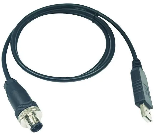 Main image of FTDI FT232RL CHIP USB TO M12 8PIN RS232 CONVERTER SERIAL COMMUNICATION CABLE FOR METTLER TOLEDO ICS SERIES BALANCES TO PC HOST 
3M Length