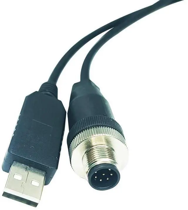 Alt view image 5 of 6 - FTDI FT232RL CHIP USB TO M12 8PIN RS232 CONVERTER SERIAL COMMUNICATION CABLE FOR METTLER TOLEDO ICS SERIES BALANCES TO PC HOST 
3M Length