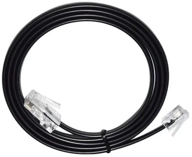 Alt view image 5 of 6 - RJ11 6P4C TO RJ45 8P8C EXTENSION CABLE FOR ETHERNET MODEM ADSL DATA PHONE PATCH BROADBAND HIGH SPEED BT INTERNET CONNECTION 5M Length
