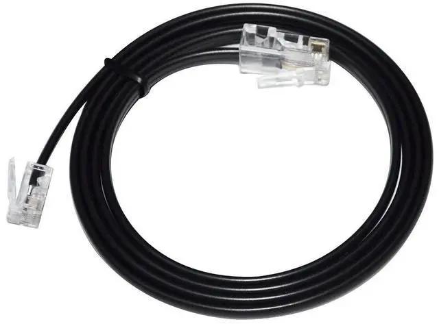 Alt view image 2 of 6 - RJ11 6P4C TO RJ45 8P8C EXTENSION CABLE FOR ETHERNET MODEM ADSL DATA PHONE PATCH BROADBAND HIGH SPEED BT INTERNET CONNECTION 5M Length