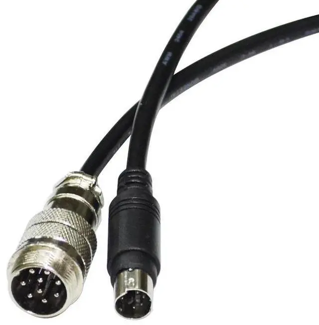 Alt view image 6 of 6 - PS/2 MD6 TO 9 DIN MALE ADAPTER CONNECTION DATA CABLE FOR THRUSTMASTER TH8A GEAR TSSH TSSH+ MOD+ HANDBRAKE SIGNAL KABLE 0.8M Length(1.8M Length)