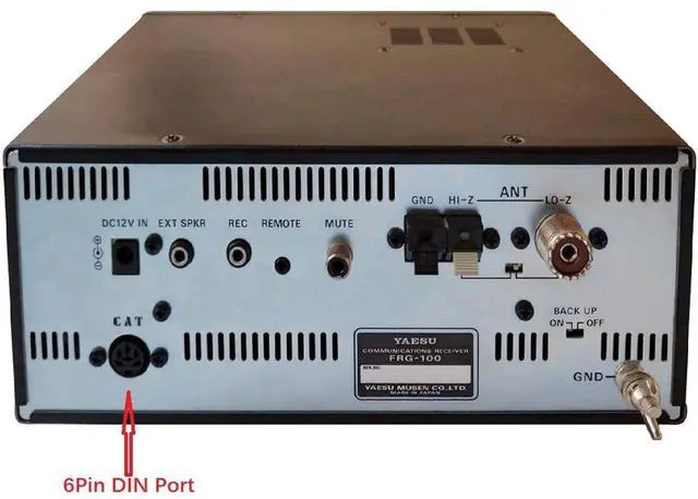 Alt view image 5 of 6 - FTDI FT232RL USB TO UART TTL 6PIN DIN PLUG ADAPTER CAT PROGRAMMING CABLE FOR YAESU FRG-100 FRG-965 FRG-8800 FRG-9600 FIF-232C 
(1.8M Length)