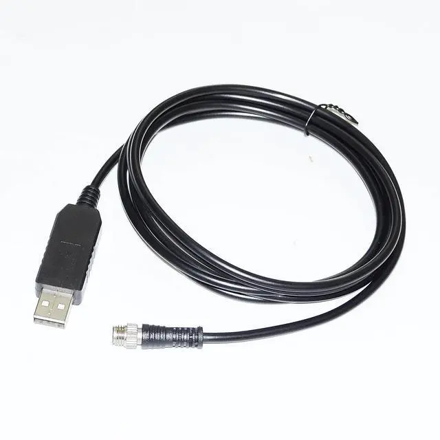 Alt view image 2 of 6 - FTDI FT232RL CHIP USB TO M8 4-PIN MALE ADAPTER RS232 CONVERTER SERIAL COMMUNICATION CABLE FOR SICK SAFETY LASER SCANNER TO PC 
3M Length
