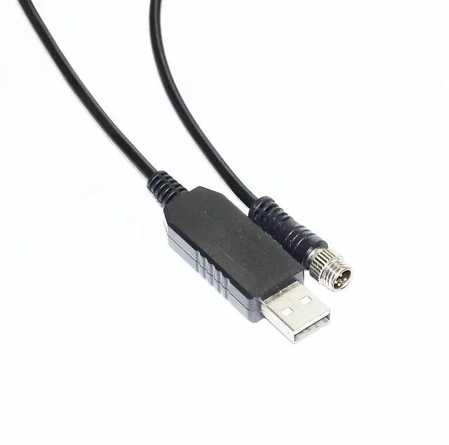 Alt view image 3 of 6 - FTDI FT232RL CHIP USB TO M8 4-PIN MALE ADAPTER RS232 CONVERTER SERIAL COMMUNICATION CABLE FOR SICK SAFETY LASER SCANNER TO PC 
3M Length