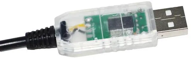 Alt view image 5 of 6 - INDUSTRIAL FTDI FT232RL CHIP USB TO RS485 CONVERTER 6 CORE 6PIN WE COMMUNICATION CABLE GND DATA A+ B- 120R USB-RS485-WE-5000-BT (Transparent USB Case)
(13.0M Length)