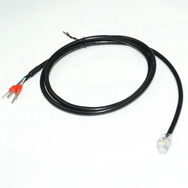 Alt view image 2 of 5 - RJ11 6P4C TO 4PIN / RJ9 4P4C TO 4PIN SOLDERLESS CONNECTOR WIRE END SHIELDED CABLE (No.1 4P4C)
0.8M Length(1.2M Length)