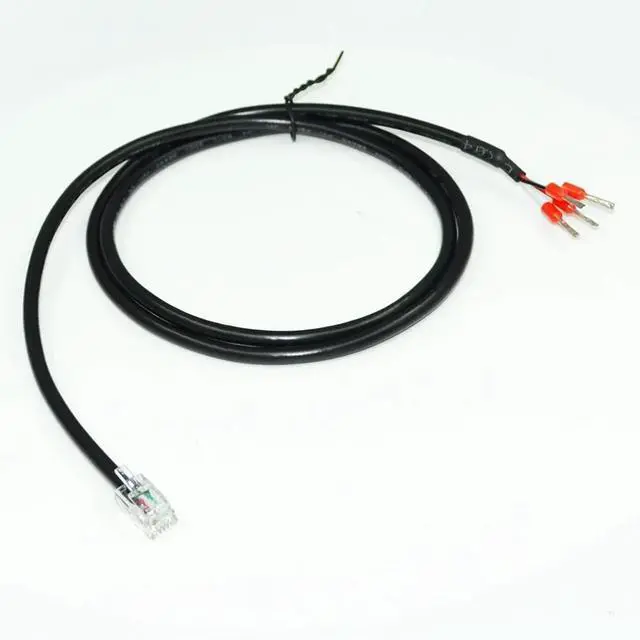 Alt view image 4 of 5 - RJ11 6P4C TO 4PIN / RJ9 4P4C TO 4PIN SOLDERLESS CONNECTOR WIRE END SHIELDED CABLE (No.1 4P4C)
0.8M Length(1.2M Length)