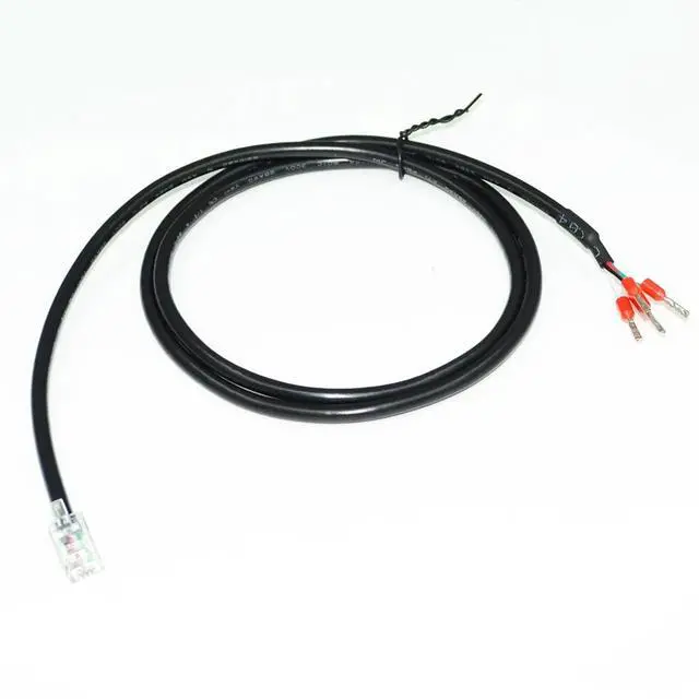 Alt view image 5 of 5 - RJ11 6P4C TO 4PIN / RJ9 4P4C TO 4PIN SOLDERLESS CONNECTOR WIRE END SHIELDED CABLE (No.1 4P4C)
0.8M Length(1.2M Length)