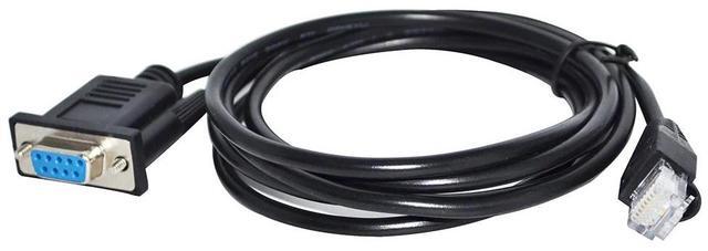 Alt view image 2 of 6 - RS232 D-SUB 9 PIN DB9 FEMALE TO RJ45 PLUG CELESTRON TELESCOPE NEXREMOTE CONTROLLER CABLE I/O HC TO CONTROL THE TELESCOPE 3M Length