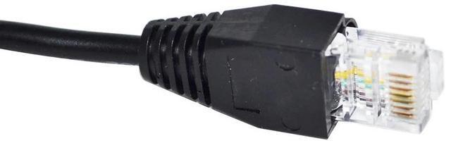 Alt view image 4 of 6 - RS232 D-SUB 9 PIN DB9 FEMALE TO RJ45 PLUG CELESTRON TELESCOPE NEXREMOTE CONTROLLER CABLE I/O HC TO CONTROL THE TELESCOPE 3M Length