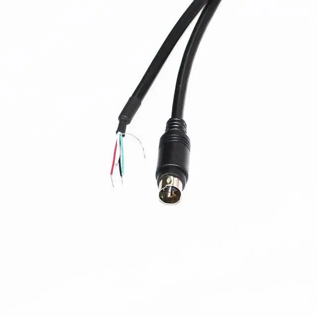 Alt view image 6 of 6 - MINI DIN 4PIN 5PIN 6PIN 8PIN MD4 MD5 MD6 MD8 MALE CONNECTOR PLC PROGRAMMING BREAKOUT CABLE (M LengthD 6-PIN)
305M Length(8M Length)