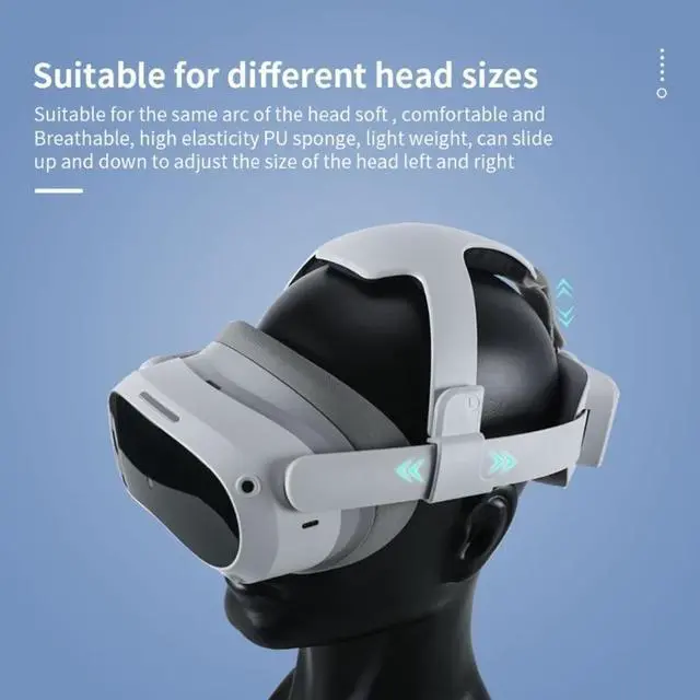 Alt view image 5 of 6 - Head Strap for PICO 4  Replacement Strap Comfort Reduce Face Pressure