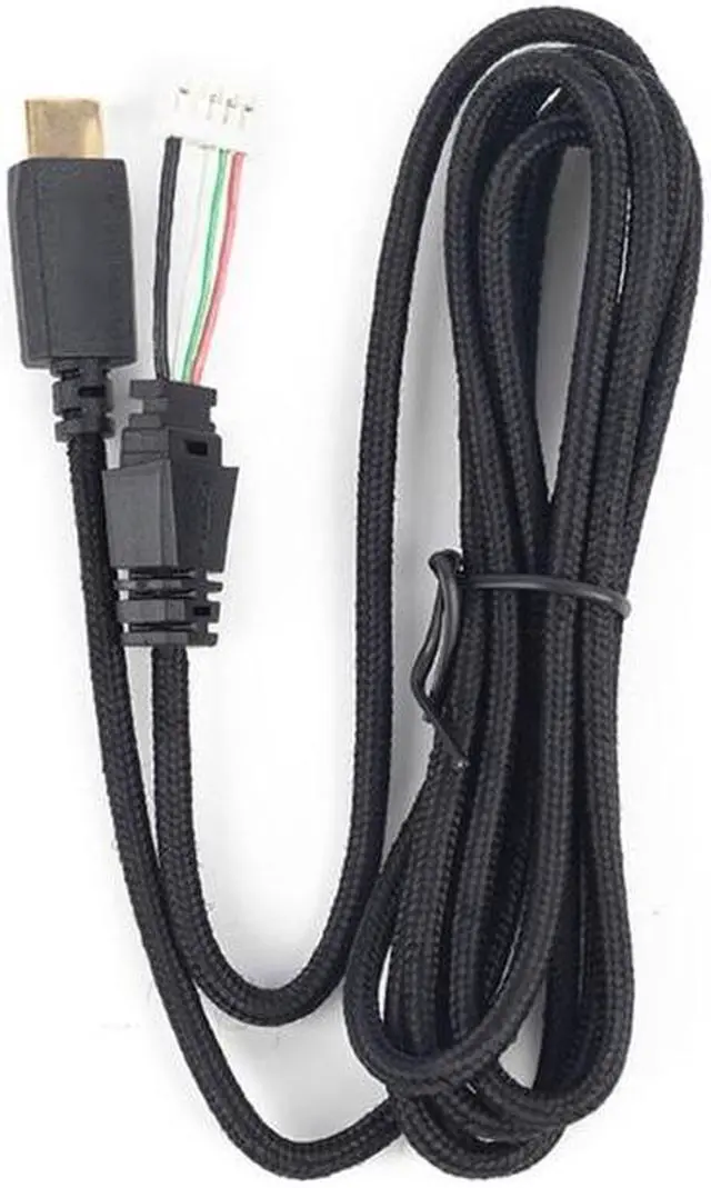 Main image of Soft Durable Headphone Line Replacement for Asus-ROG  /  S Headphone(Black)