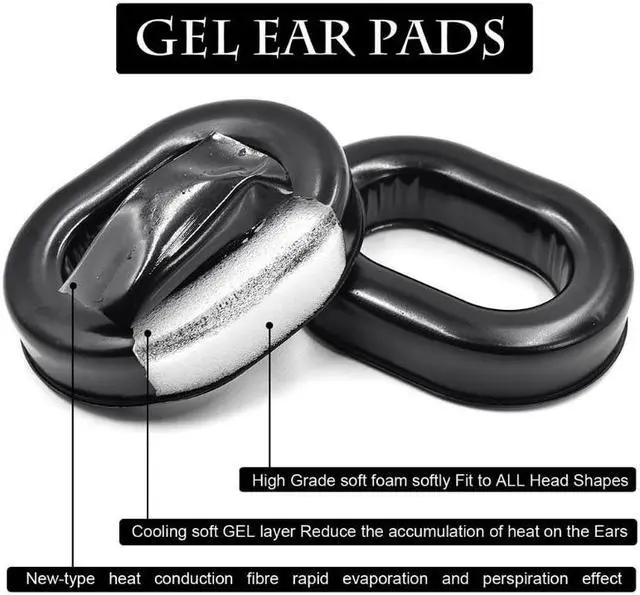 Alt view image 3 of 6 - Ear Pads Cover for David Clark H10 Series Aviation Headphone Ear Pads Cushion Easy to Install