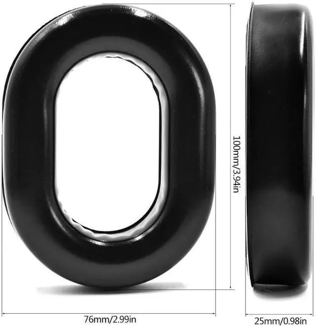 Alt view image 6 of 6 - Ear Pads Cover for David Clark H10 Series Aviation Headphone Ear Pads Cushion Easy to Install