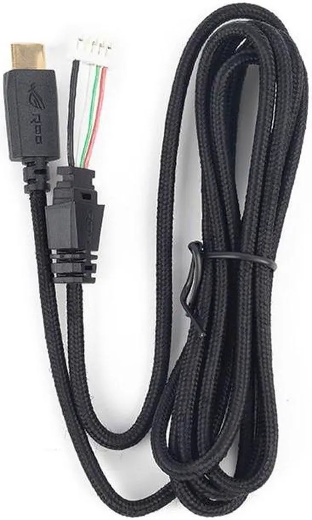 Alt view image 3 of 6 - Replacement Opne-end Bare Cord Line Headphone Cable Stereo  Wire for ROG for Headset