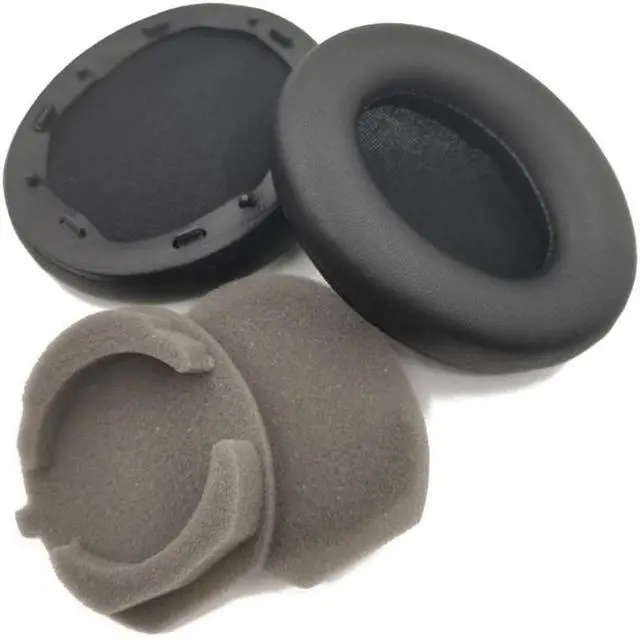 Main image of 1Pair Ear Pads for s-ony- WH-1000XM3 Headphones Elastic Foam Earpads Ear Pads Sponge Cushion Replacement