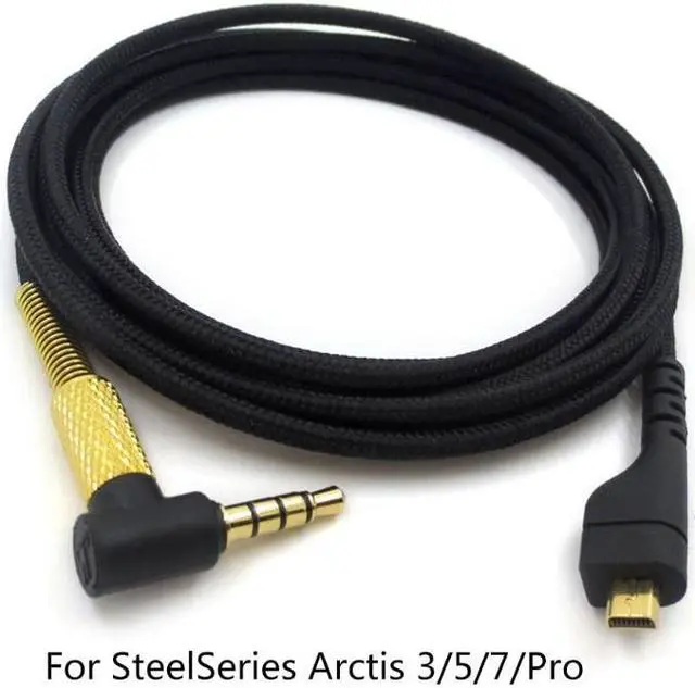 Main image of Noise Cancelling Headphones Cable Detachable 2M Long Convenient for Arctis 3/5/7