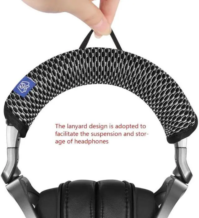 Alt view image 2 of 6 - Elastic Headband Loop Cover Headphone HeadBand Protector for ROG  Headphone