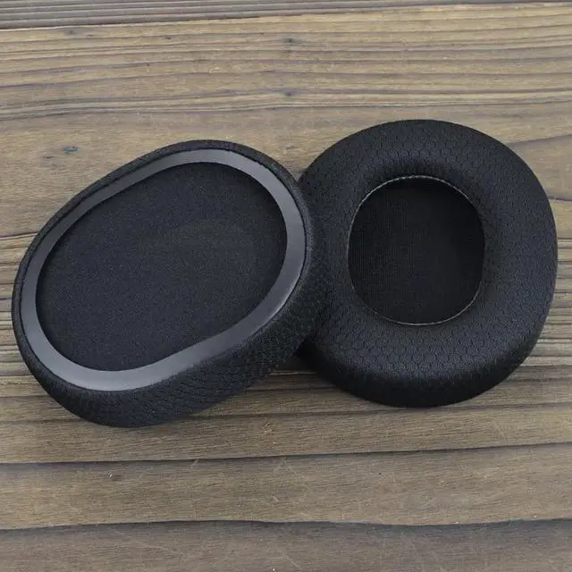 Alt view image 3 of 6 - Breathable Mesh Fabric Ear Pads for Arctis 1/3/5/7/9/PRO Headset Noise Cancelling Ear Pads Mesh Fabric Earpads Sleeves